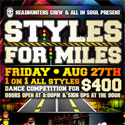 8/27: Styles for Miles 1on1 Battles