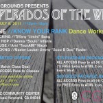 7/9/11: Desperados of the West Dance Workshops