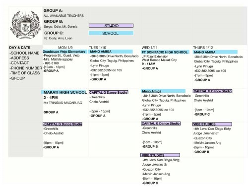 ATWL Philippines 2012 Free Workshop Schedule