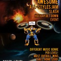 12/22: Dennis Infante’s $500 Mega Ultimate Awesome All Styles Jam Slash Holiday Get Down Event
