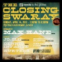 4/14: Needle to the Groove Closing Swaray Event